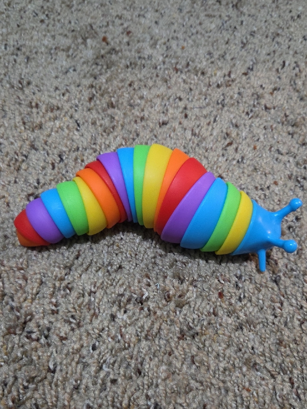 Rainbow Slug Fidget Toy - Colorful Kids Toy